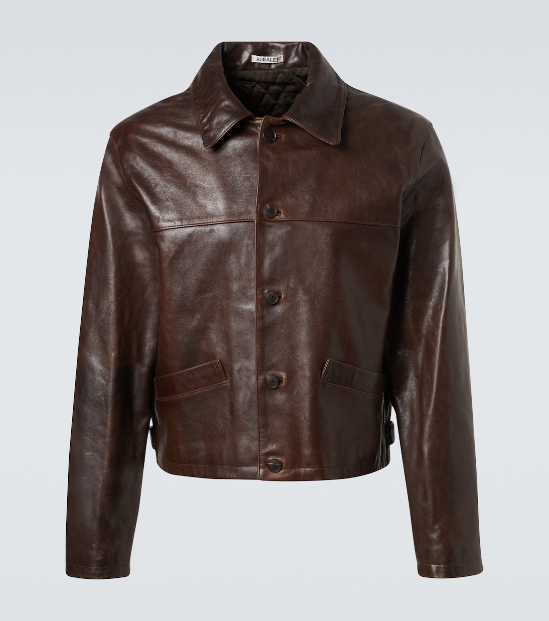 Leather jacket | Auralee