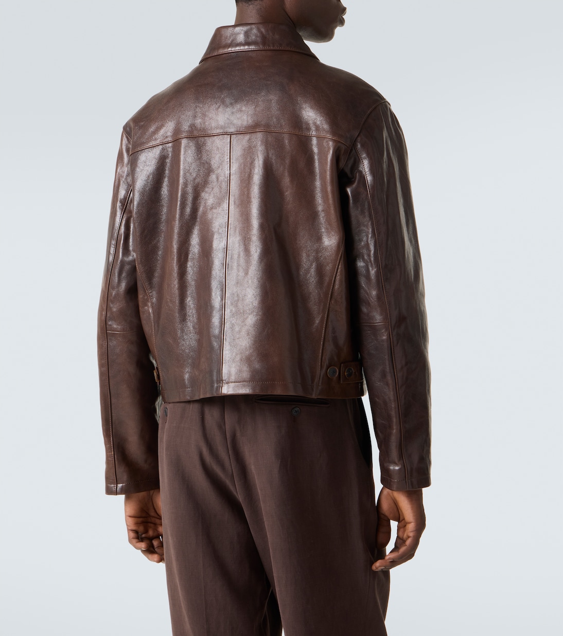 Leather jacket | Auralee