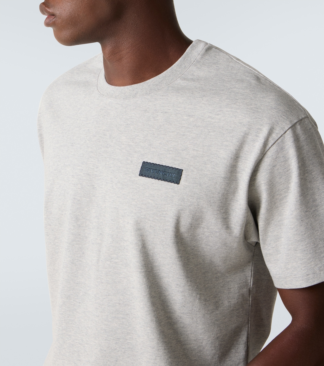 Camiseta de jersey de algodón con logo | Givenchy