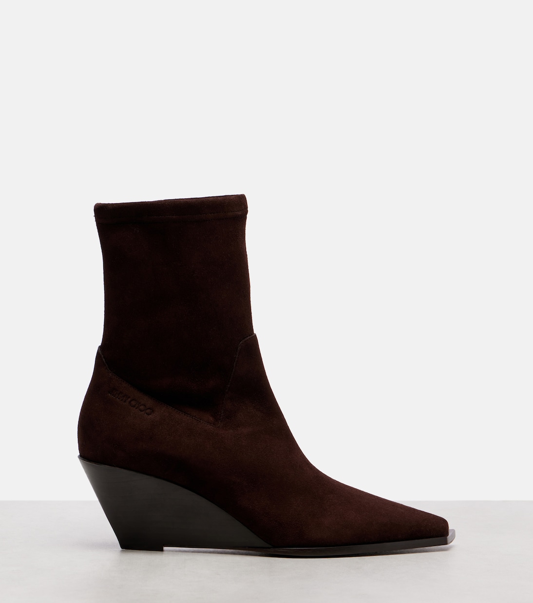 Ankle Boots Hadley 60 aus Veloursleder | Jimmy Choo