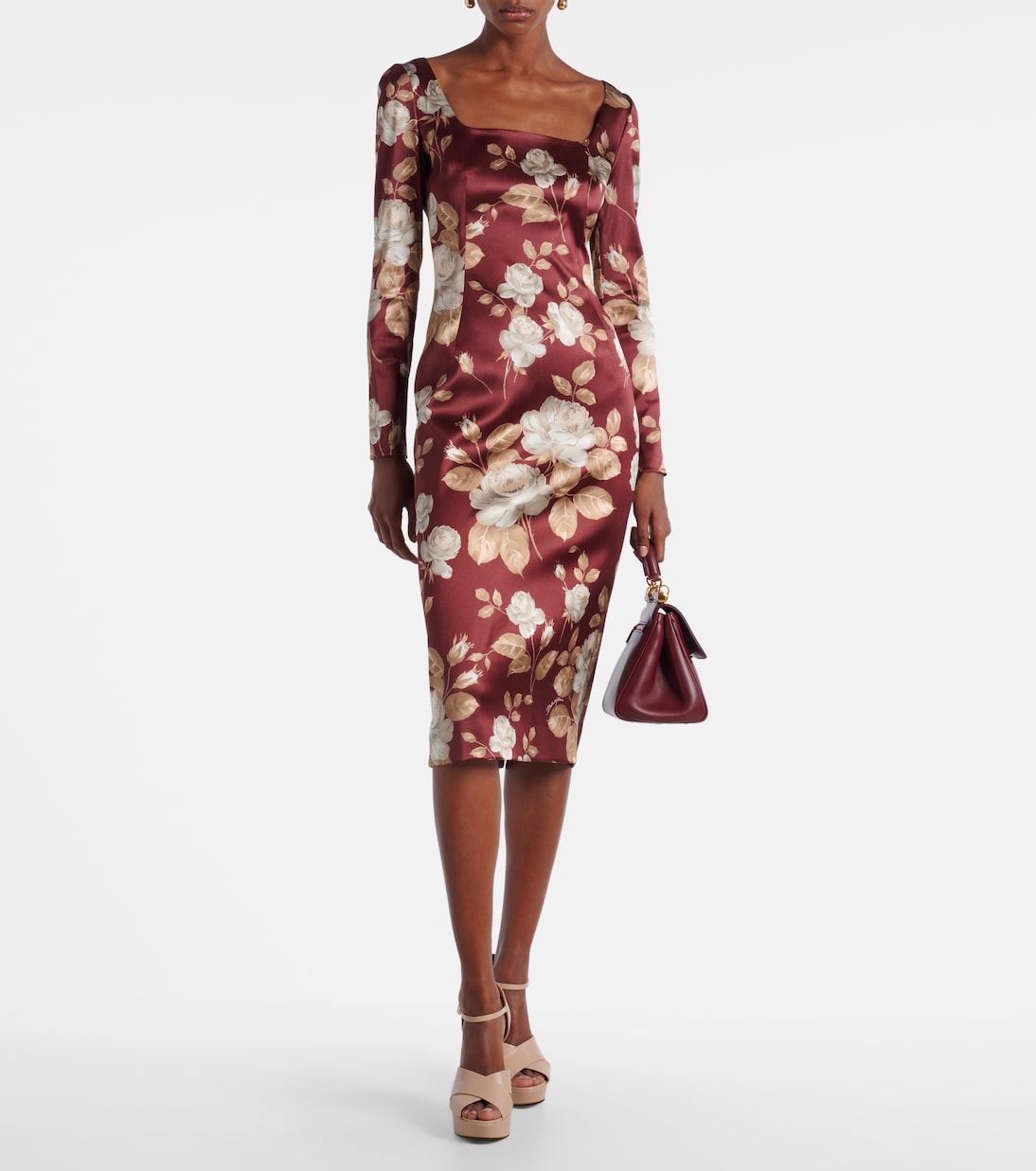 Plateausandalen aus Leder | Dolce&Gabbana