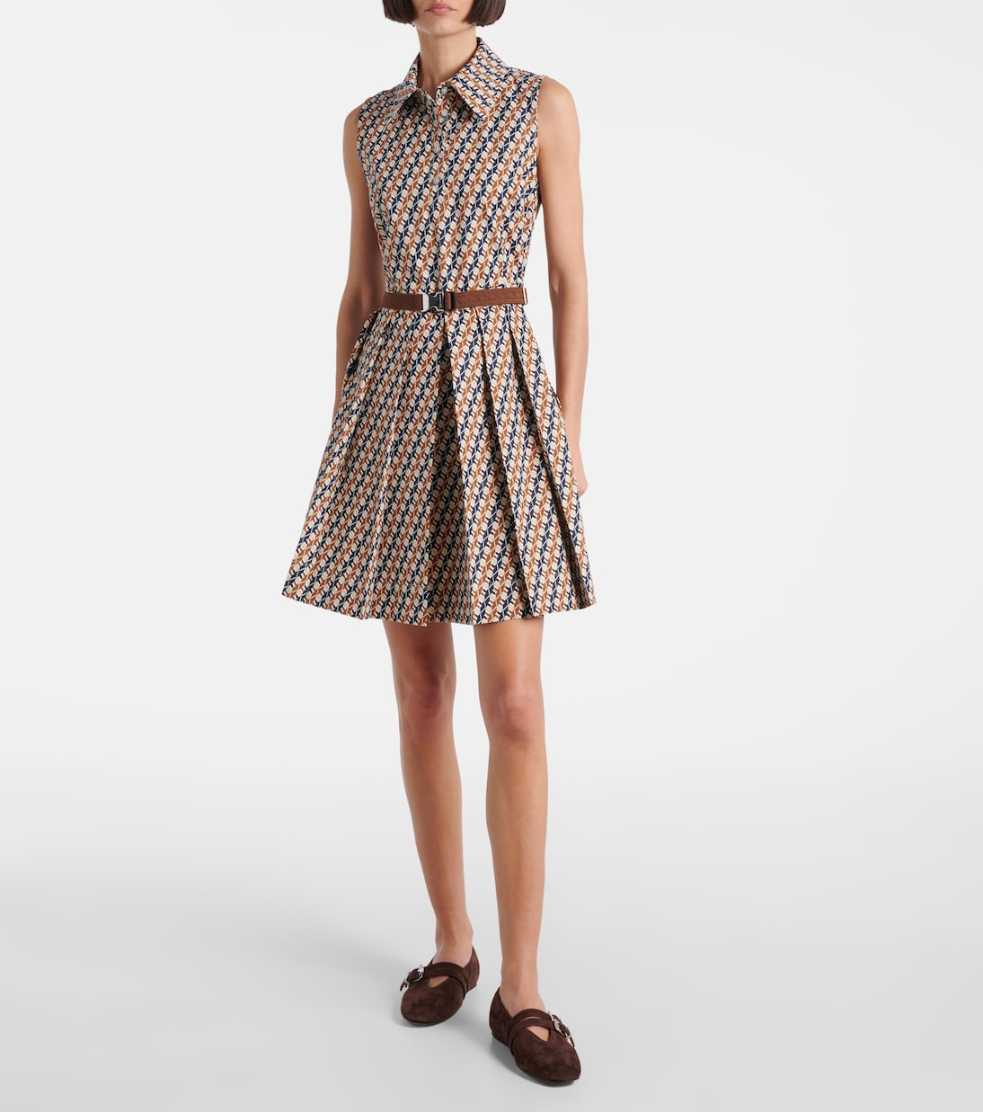 Vestido tenis plisado estampado | Tory Burch