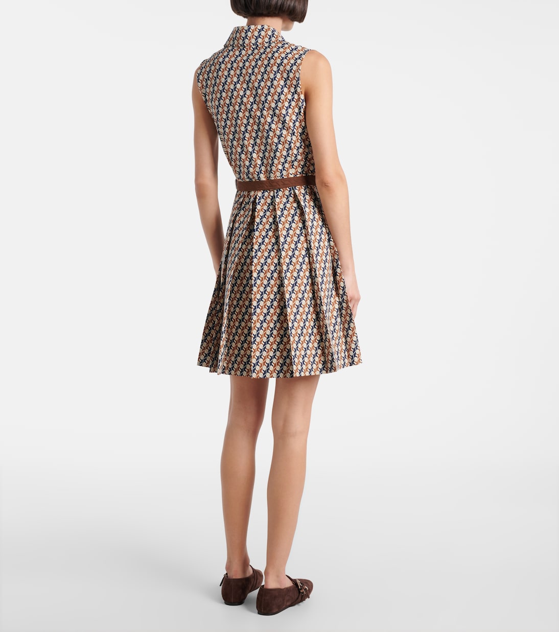 Vestido tenis plisado estampado | Tory Burch