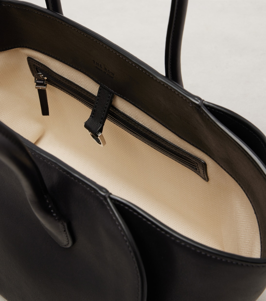 Marlo 12 leather tote bag | The Row