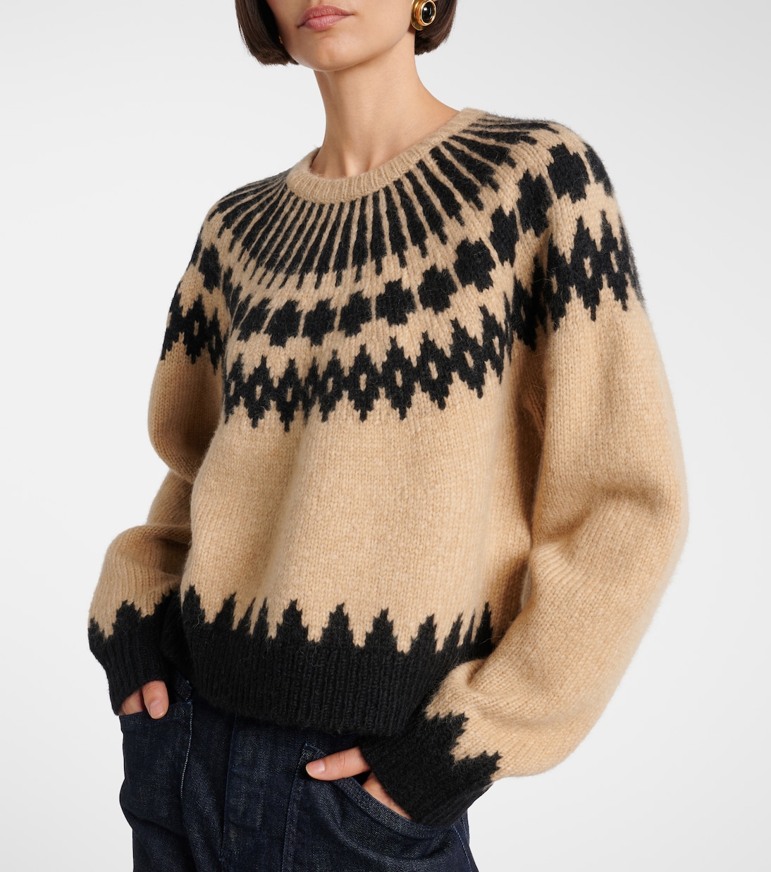 Pullover Alena aus einem Alpakawollgemisch | Nili Lotan