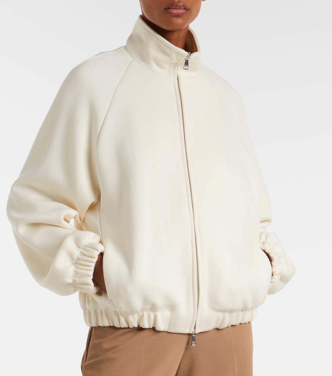 Chaqueta Frine en mezcla de algodón y lana | Max Mara