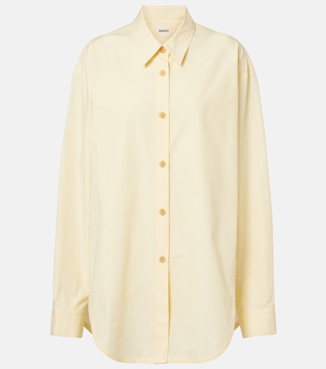 Goya cotton poplin shirt | Khaite