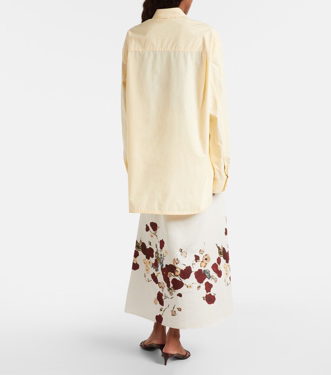 Goya cotton poplin shirt | Khaite