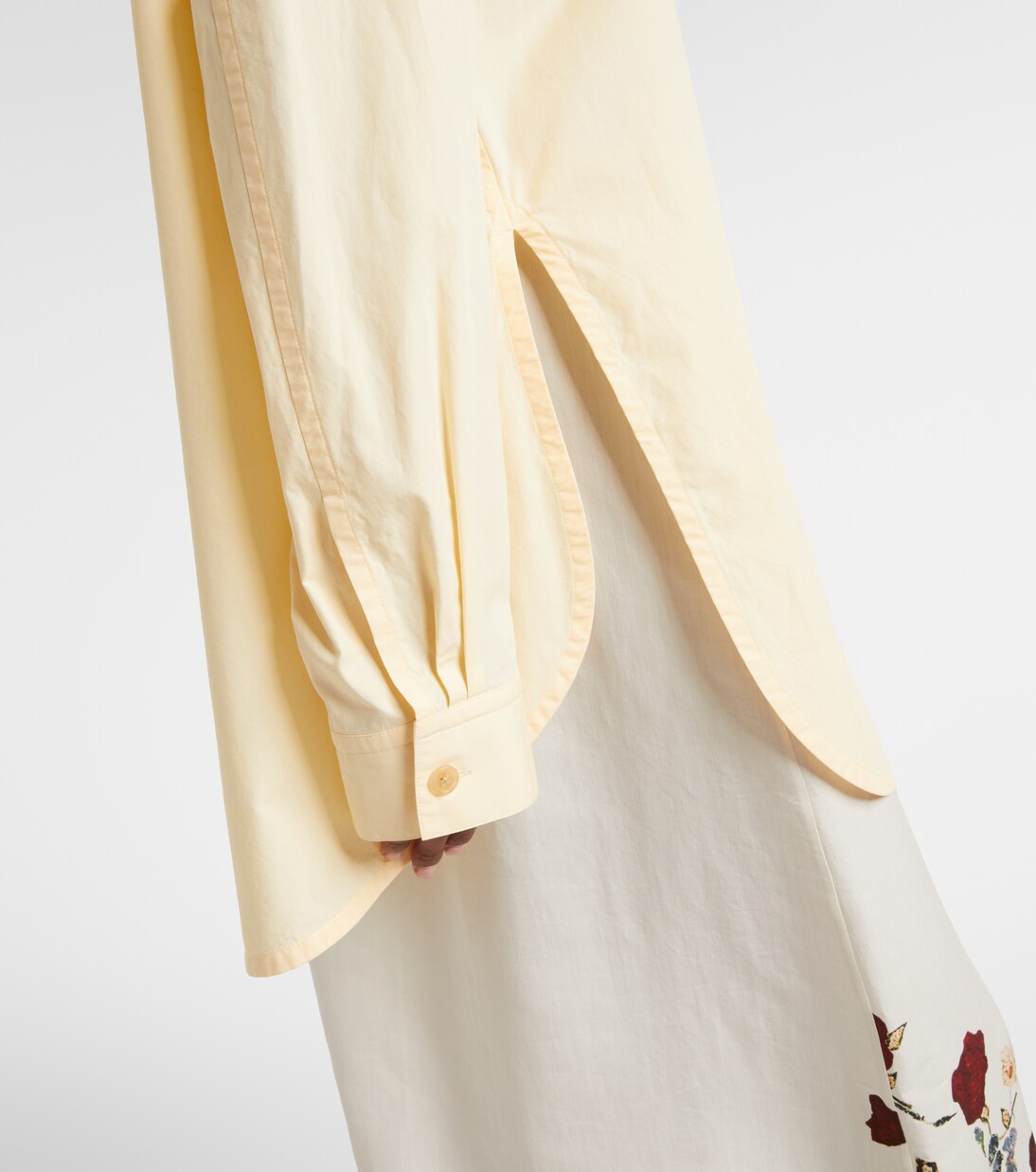 Goya cotton poplin shirt | Khaite