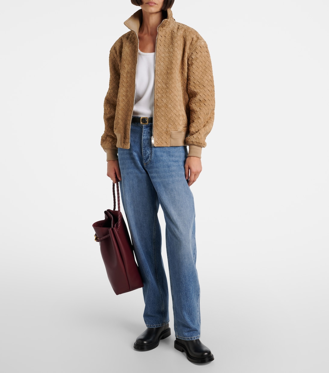 Leather ankle boots | Bottega Veneta