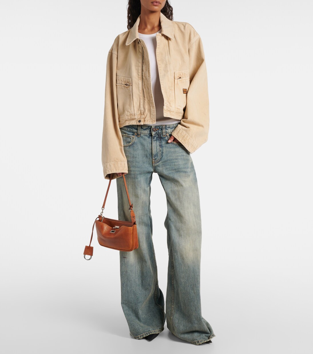 Rodeo leather shoulder bag | Balenciaga