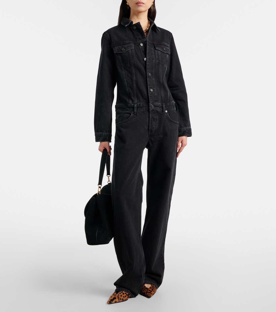 Esther denim jumpsuit | Agolde