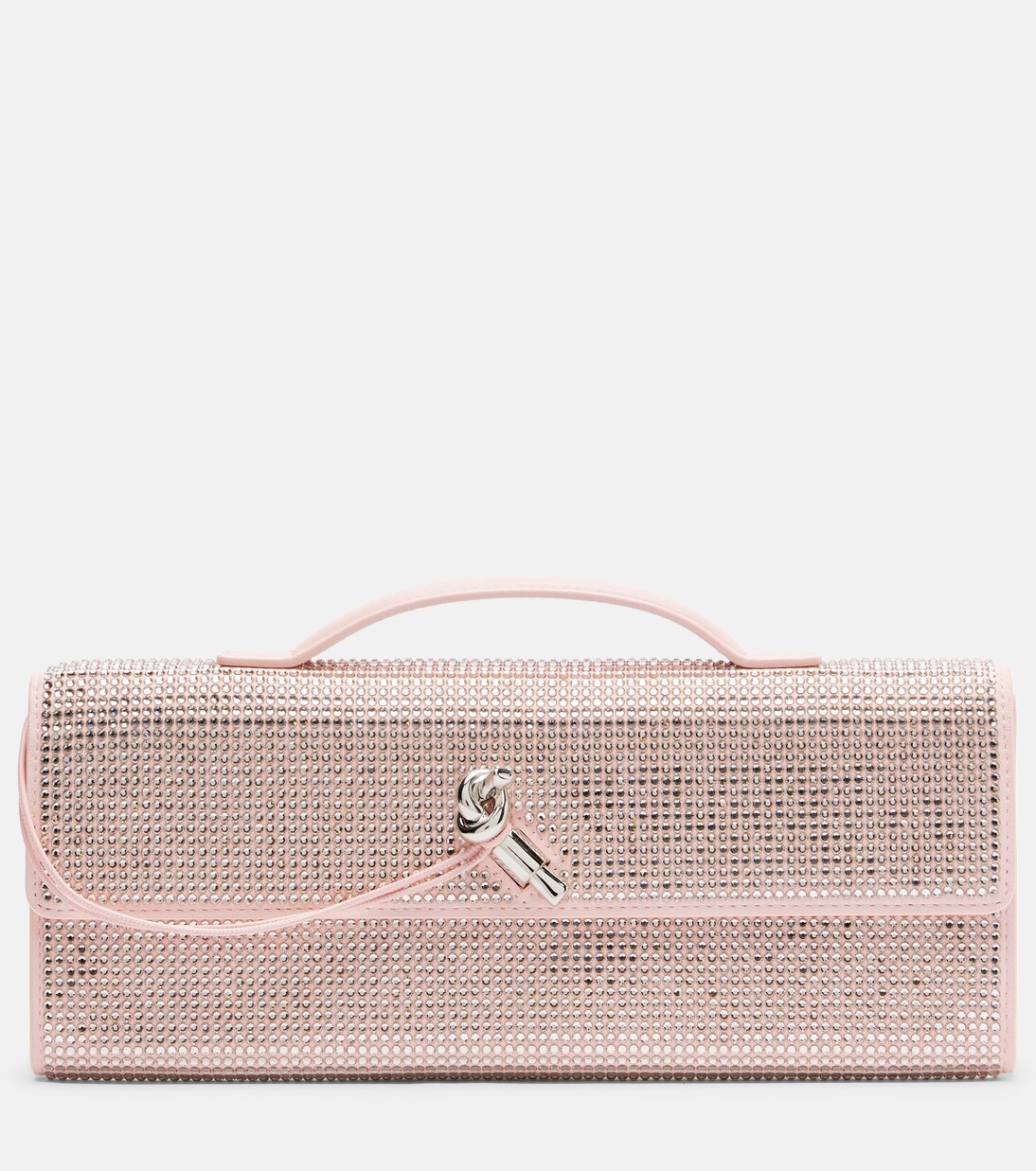 Andiamo Small embellished leather clutch | Bottega Veneta