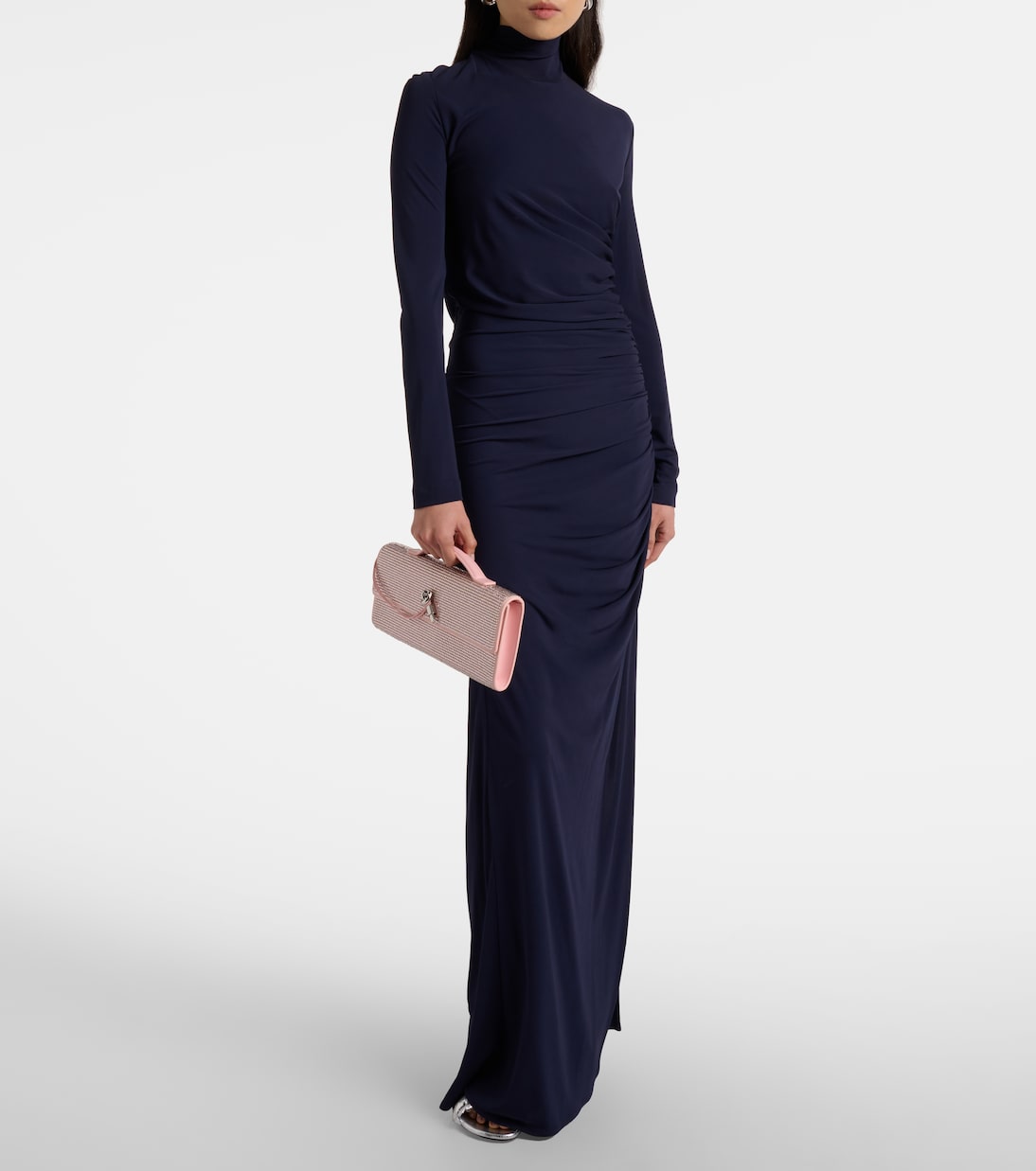 Andiamo Small embellished leather clutch | Bottega Veneta