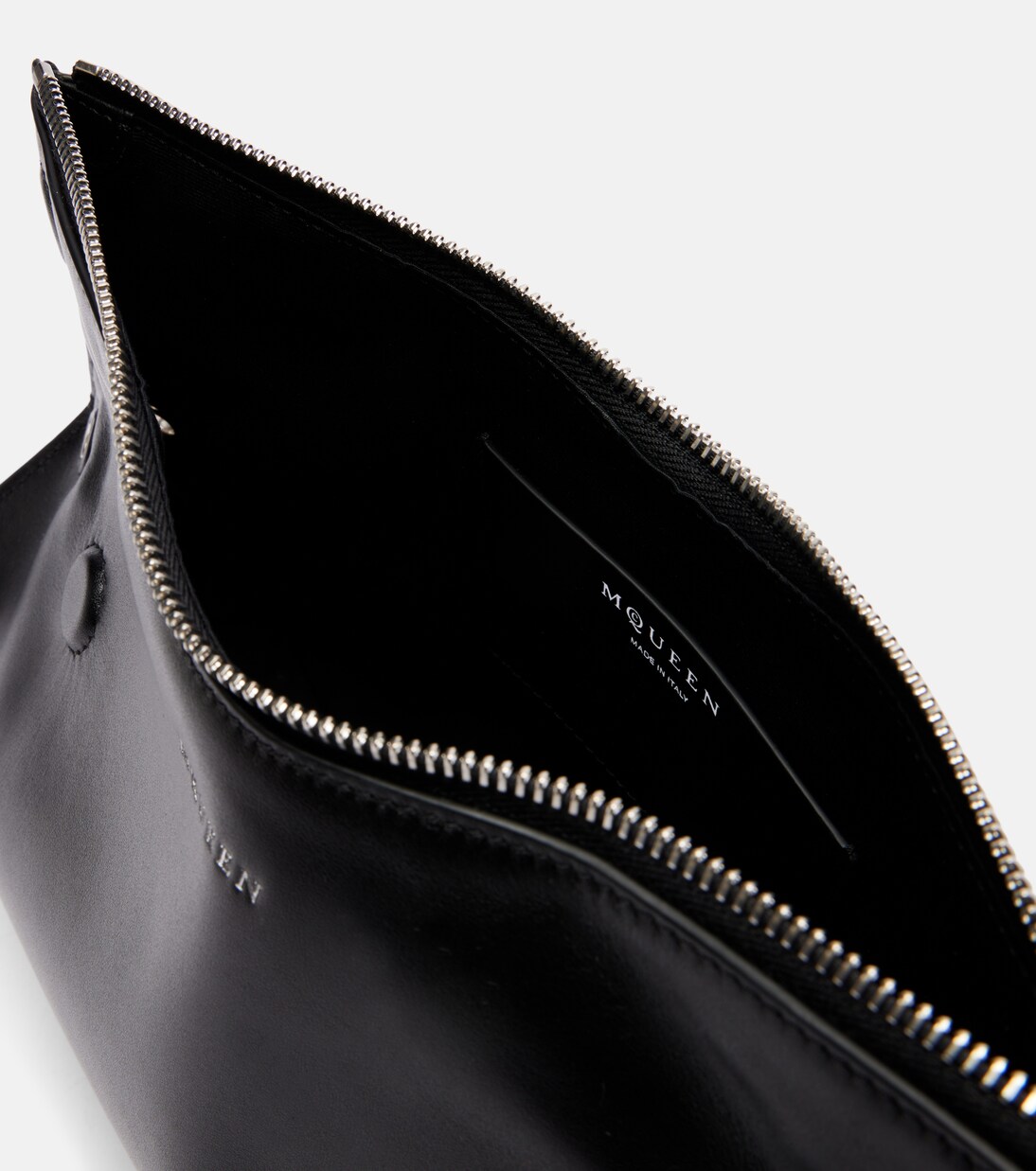 Manta Small leather clutch | McQueen