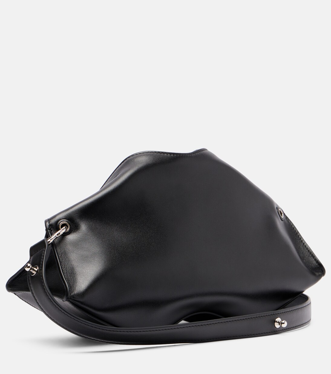 Manta Small leather clutch | McQueen