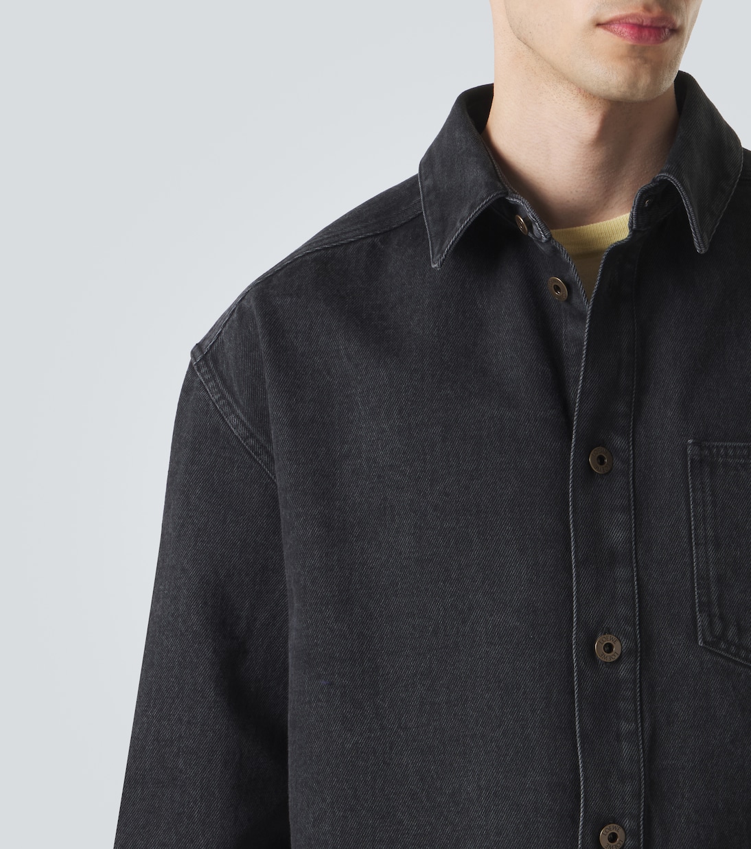 Anagram denim overshirt | Loewe