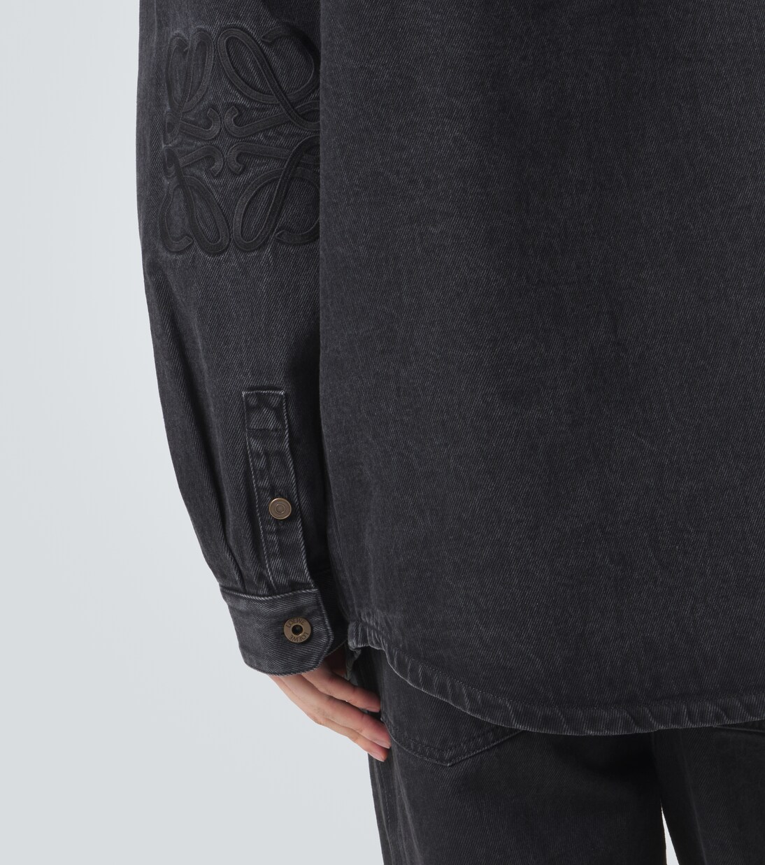 Anagram denim overshirt | Loewe