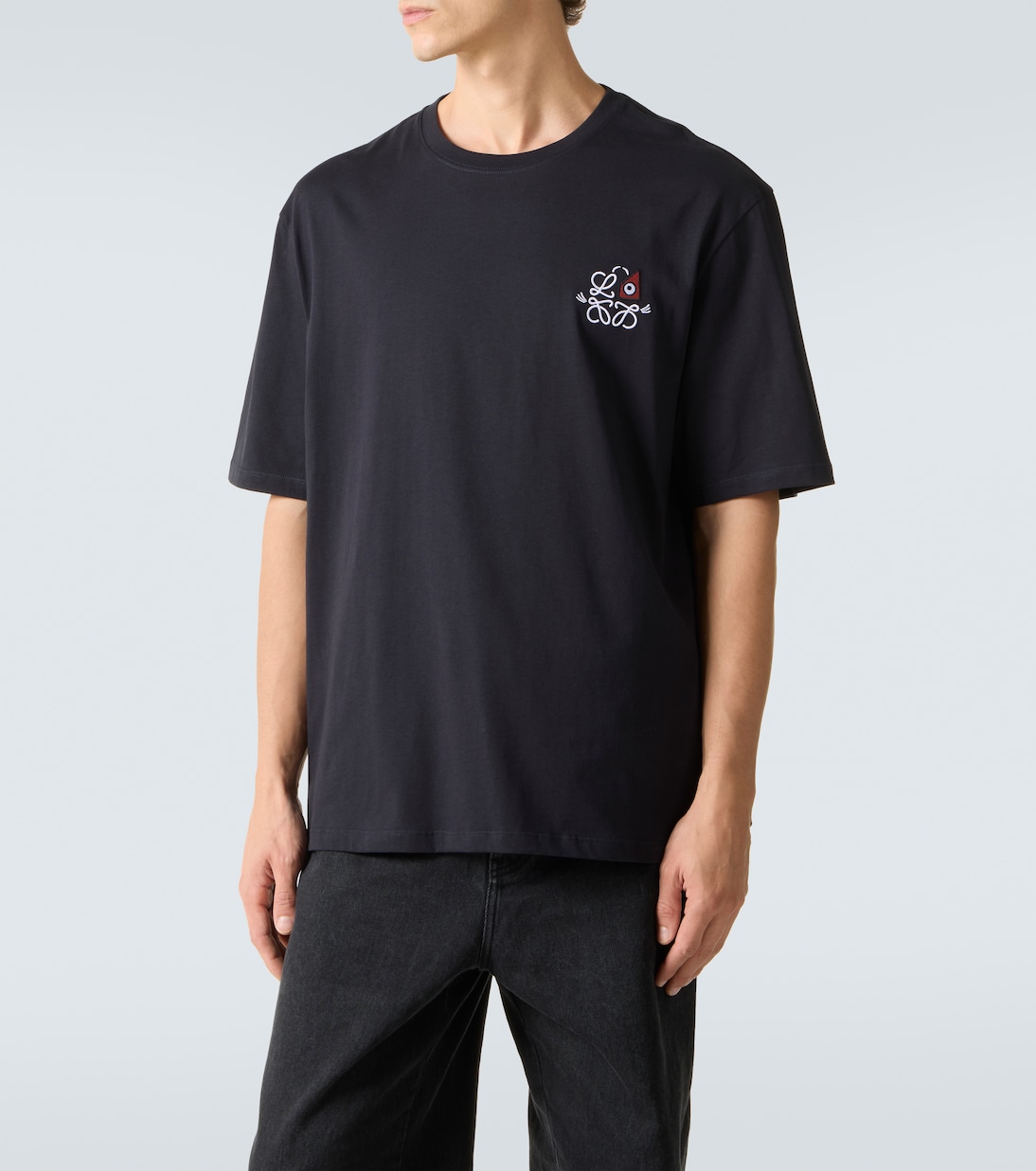 X Louis Wain T-Shirt aus Baumwoll-Jersey | Loewe