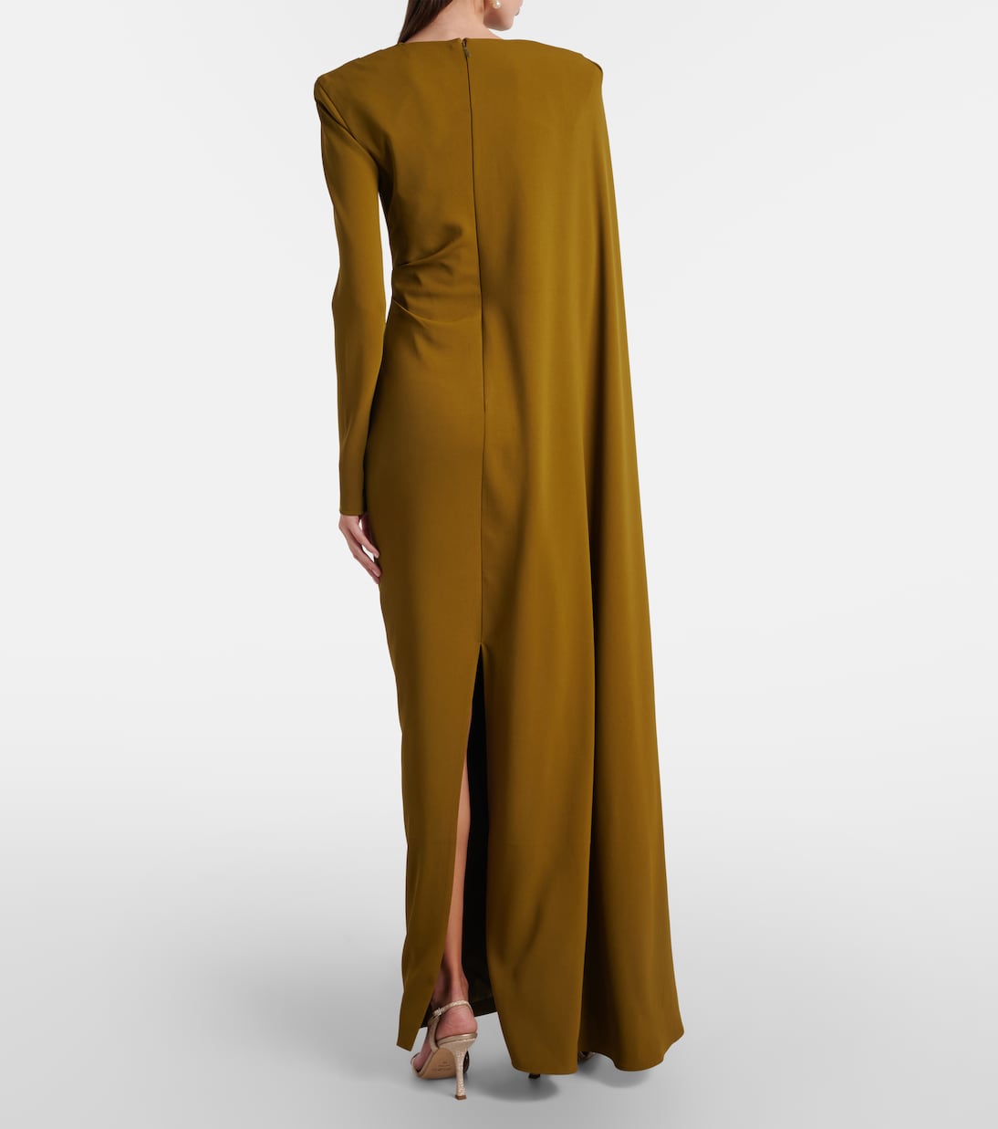 Abito lungo Dion con mantella | Rachel Gilbert