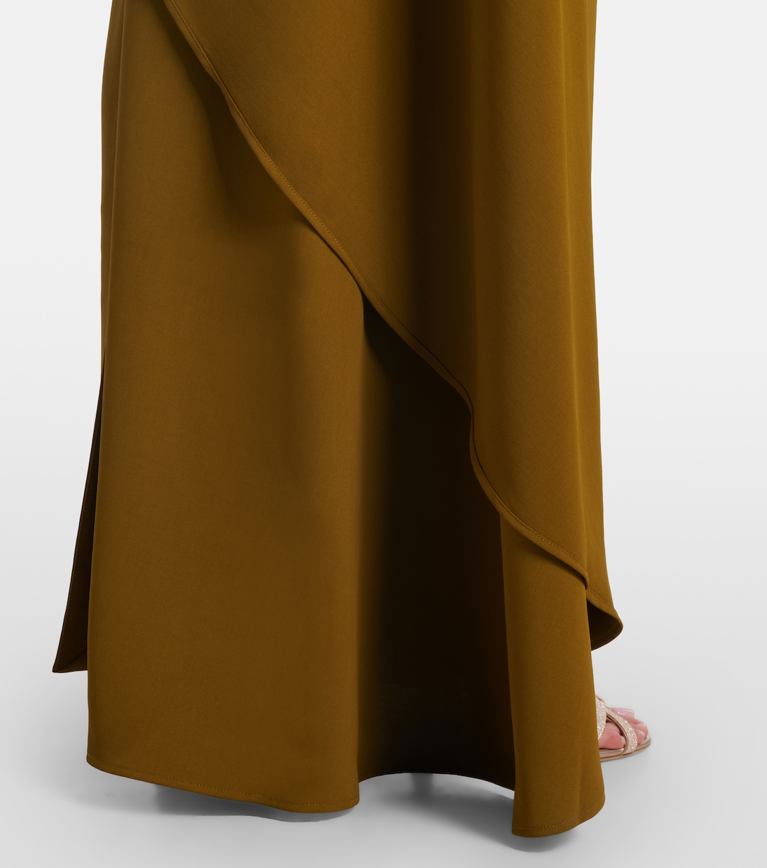 Abito lungo Dion con mantella | Rachel Gilbert