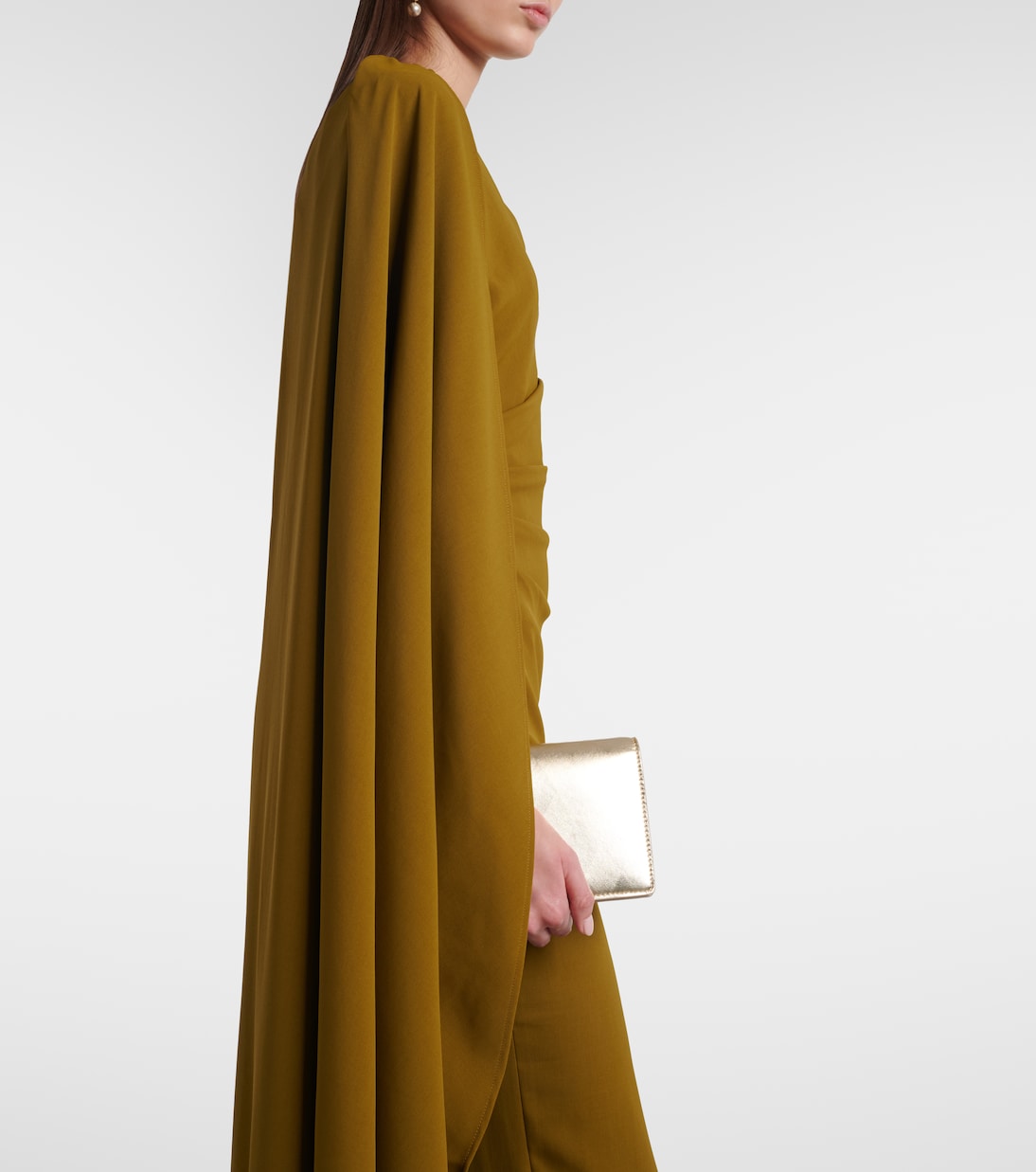 Abito lungo Dion con mantella | Rachel Gilbert