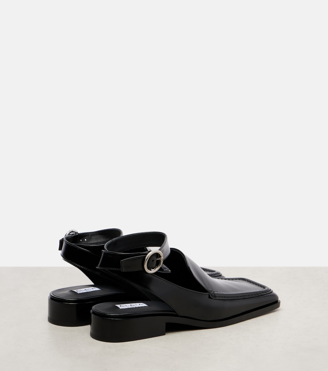 Leather slingback flats | Alaïa