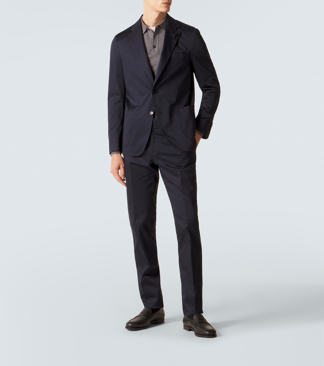 Cotton-blend suit | Lardini