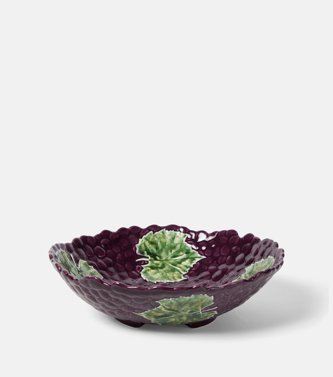 Grapes earthenware salad bowl | Bordallo Pinheiro