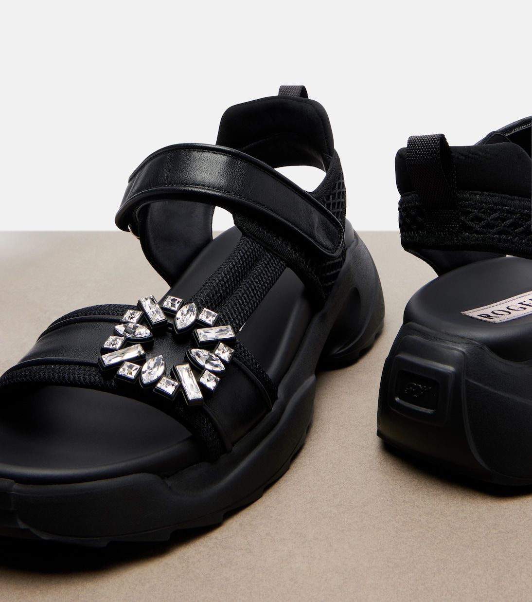 Viv' Run embellished sandals | Roger Vivier