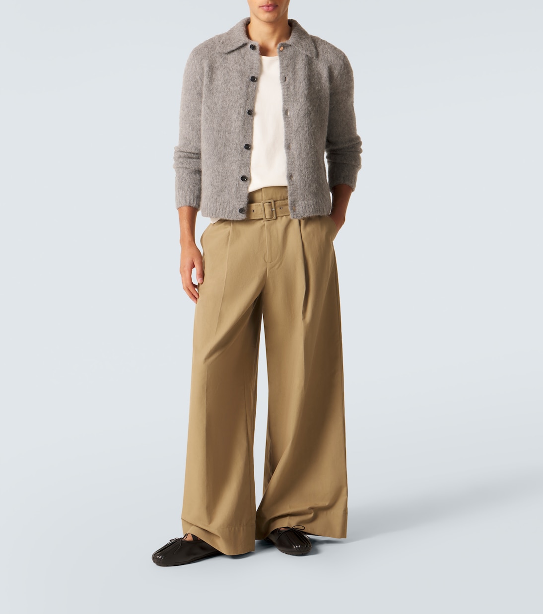 Ballerina Grip leather flats | Simone Rocha