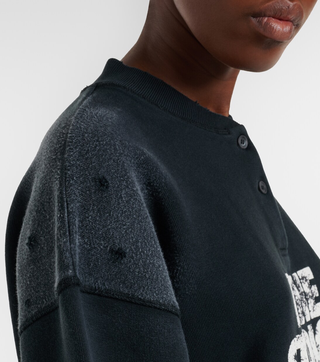 Sweat-shirt en coton à logo | Acne Studios
