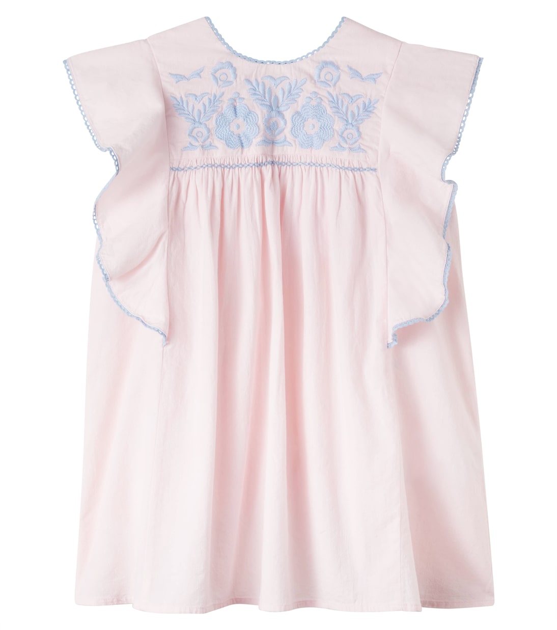 Besticktes Kleid Taliana aus Baumwolle | Louise Misha