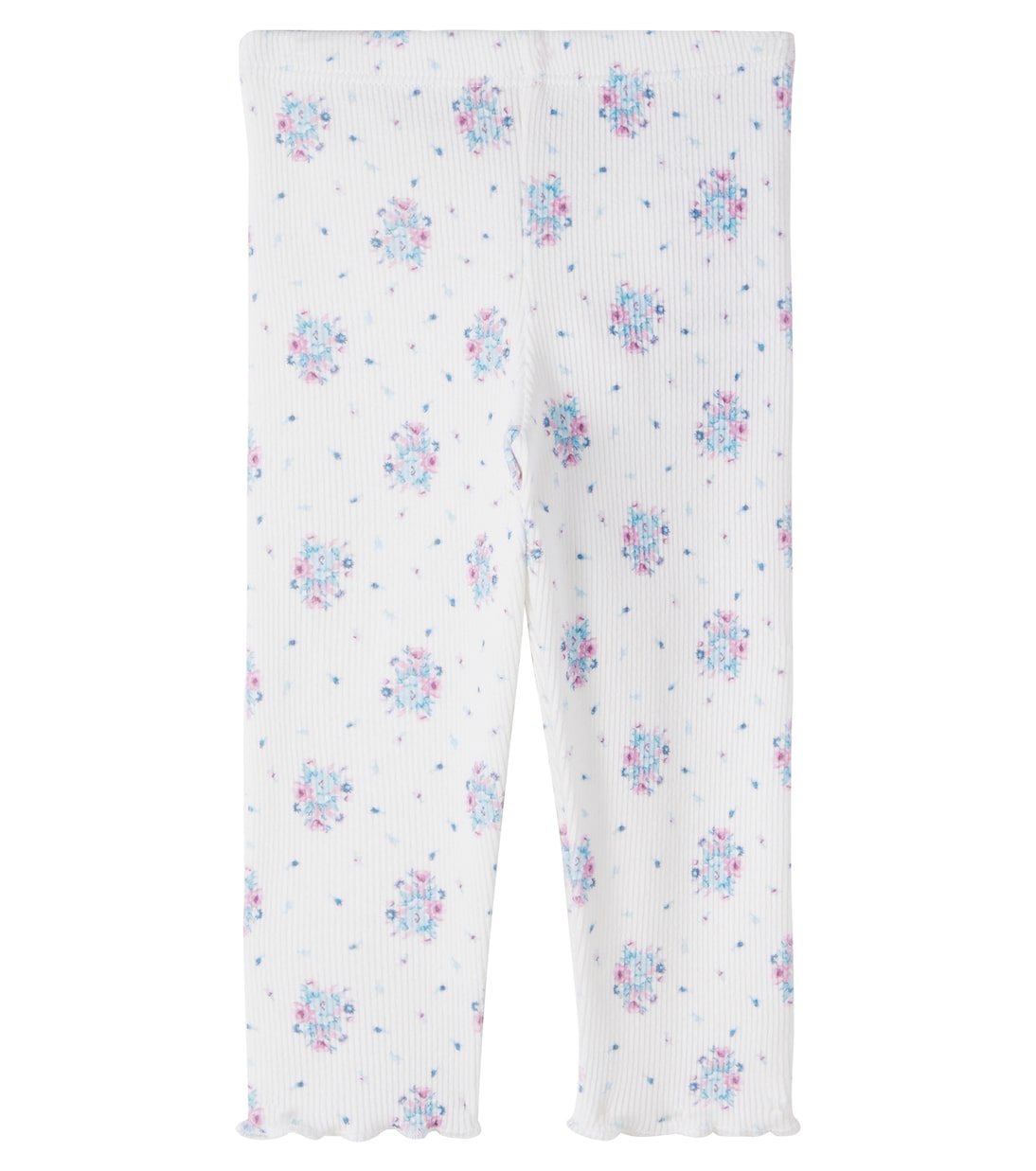 Baby floral cotton-blend leggings | Louise Misha