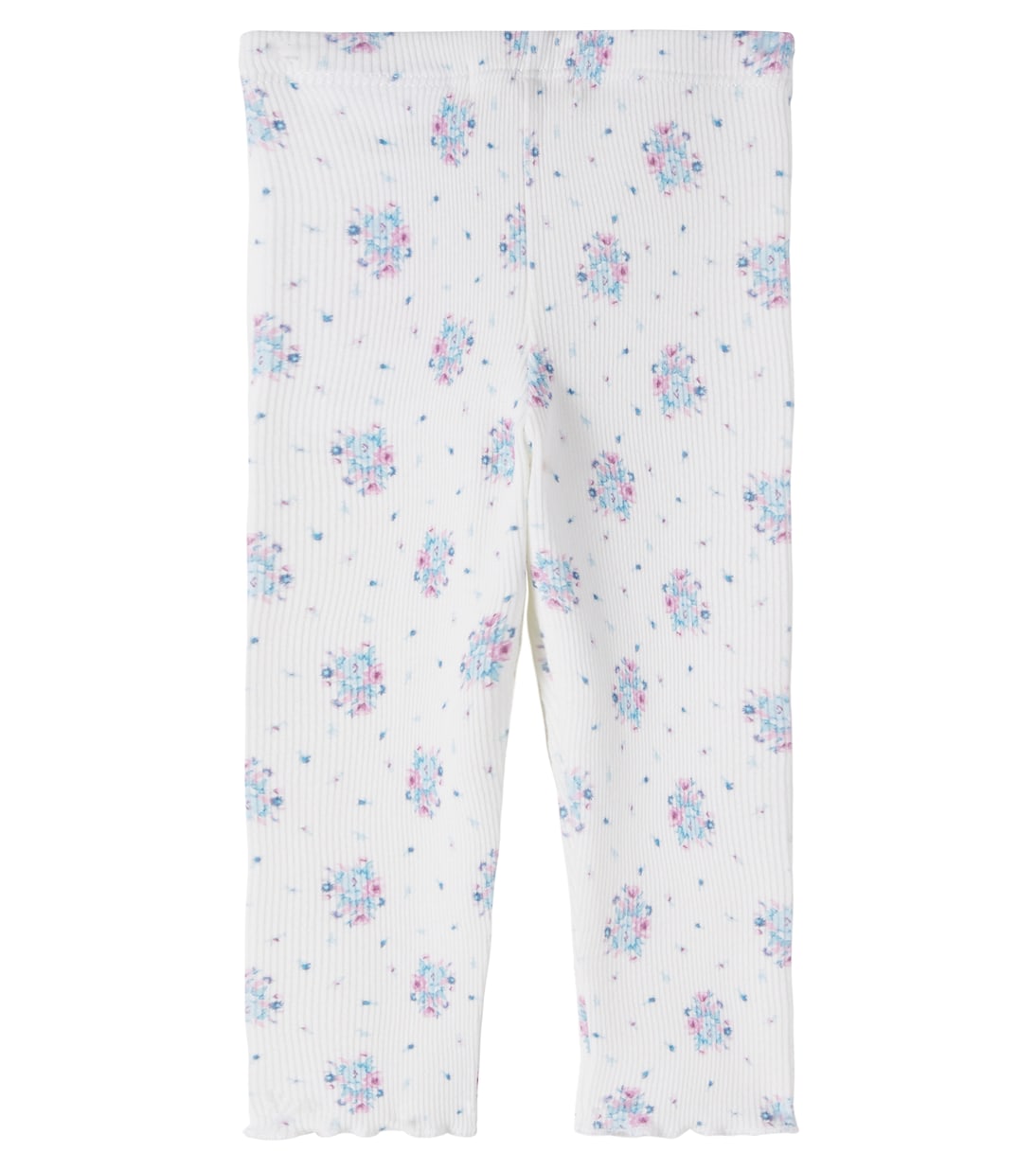 Baby floral cotton-blend leggings | Louise Misha