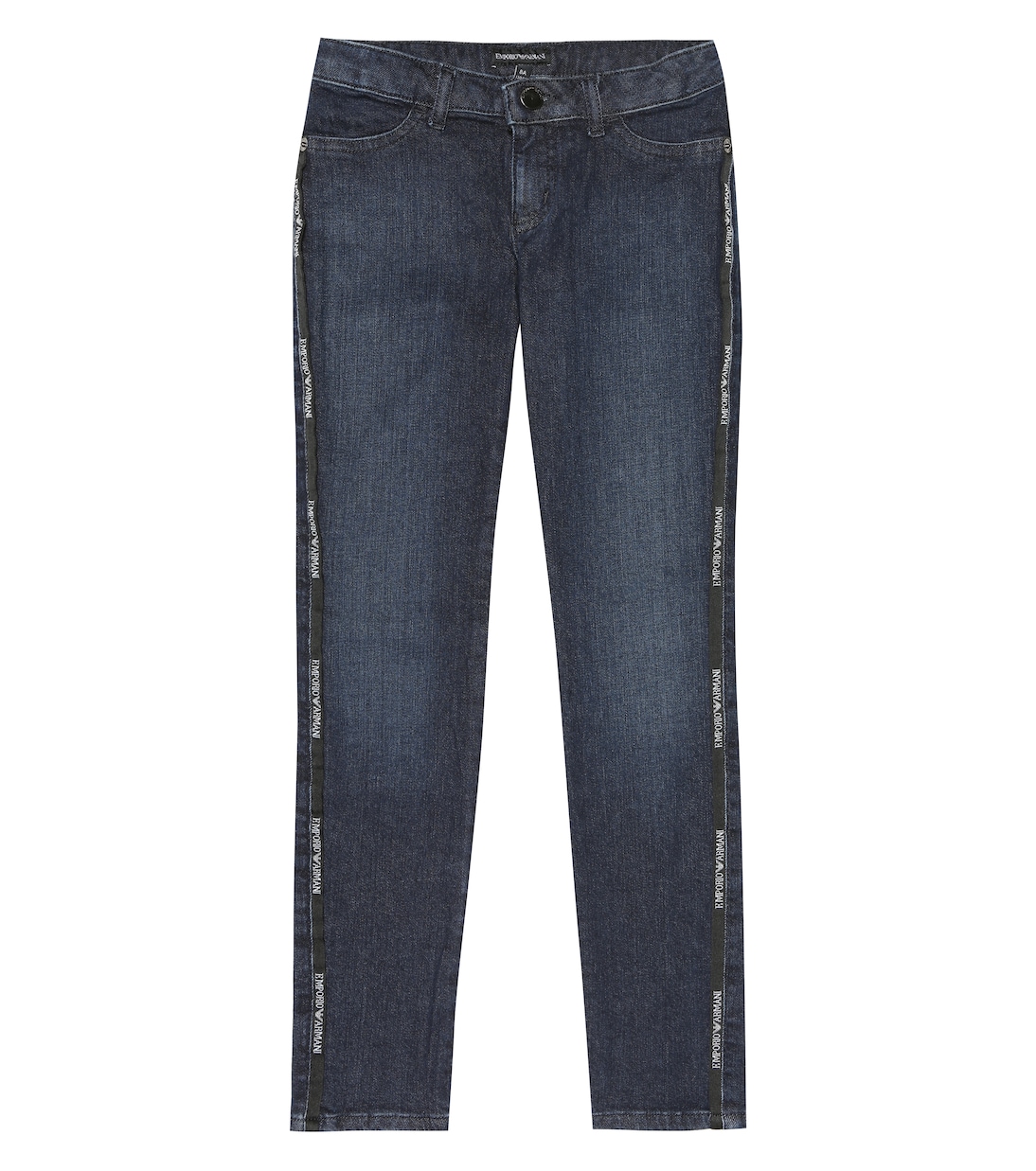 Jeans de algodón con logo | Emporio Armani Kids