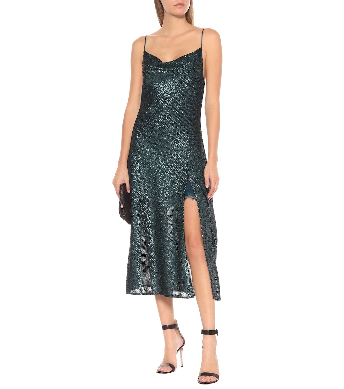 Abito midi con paillettes | Simkhai
