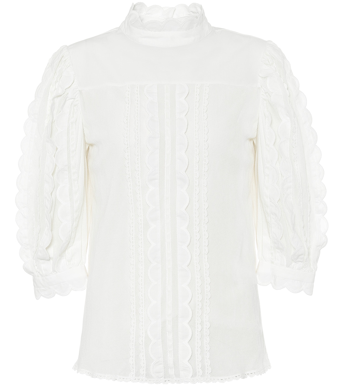 Ruffled cotton blouse | See By Chloé