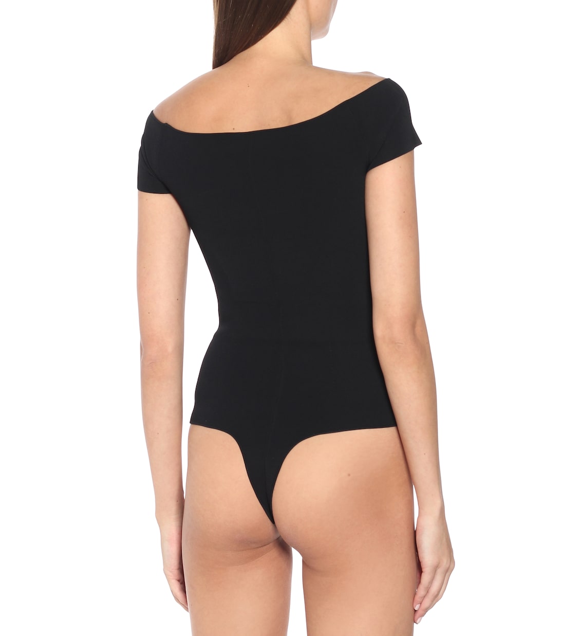 Talie cutout off-shoulder bodysuit | Khaite