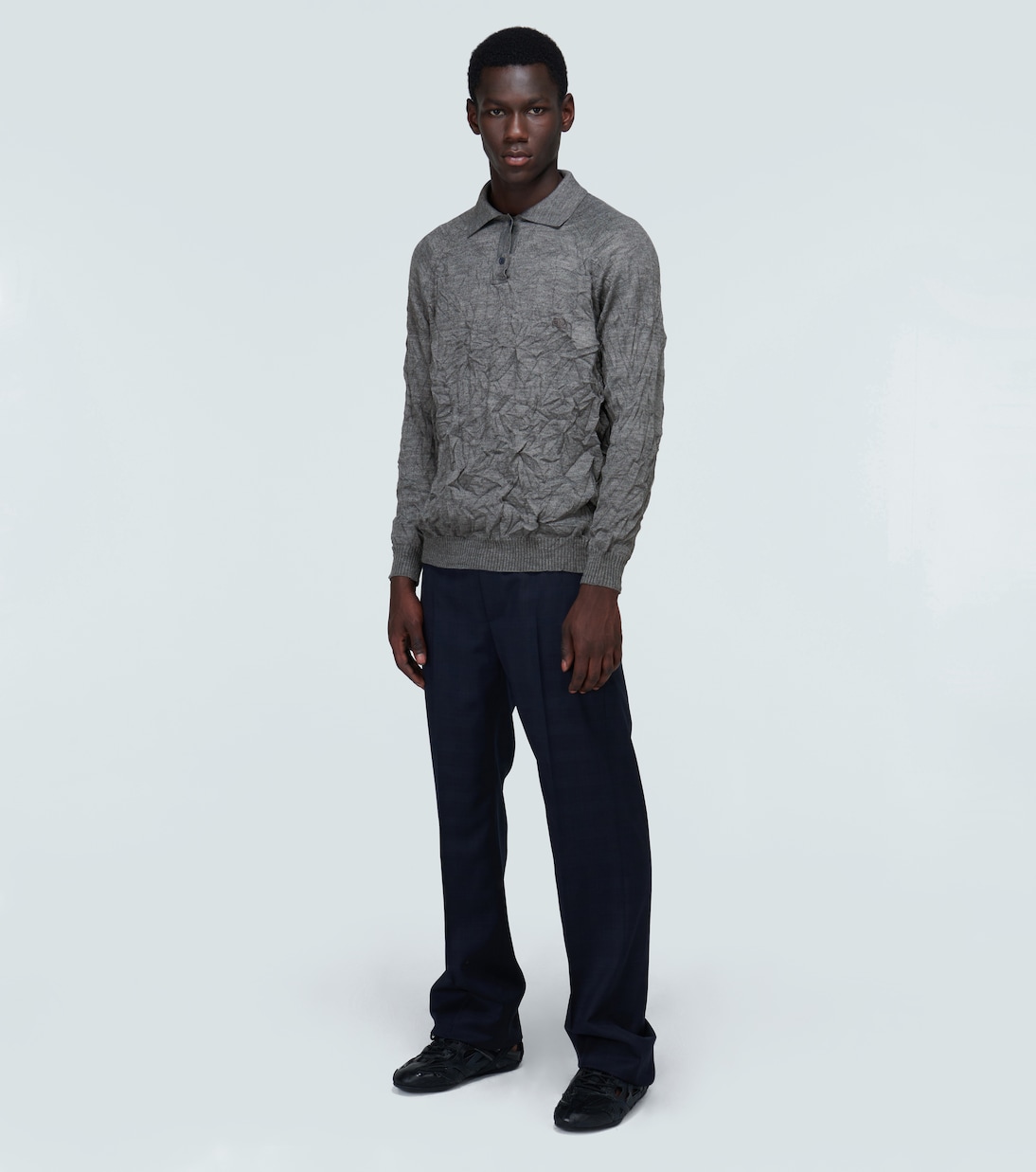 Creased knitted sweater | Balenciaga