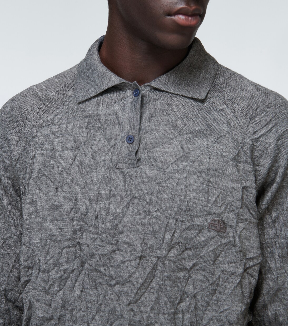 Creased knitted sweater | Balenciaga
