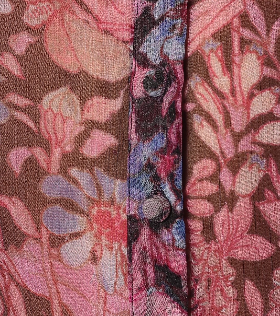 Beatrix printed chiffon blouse | LoveShackFancy