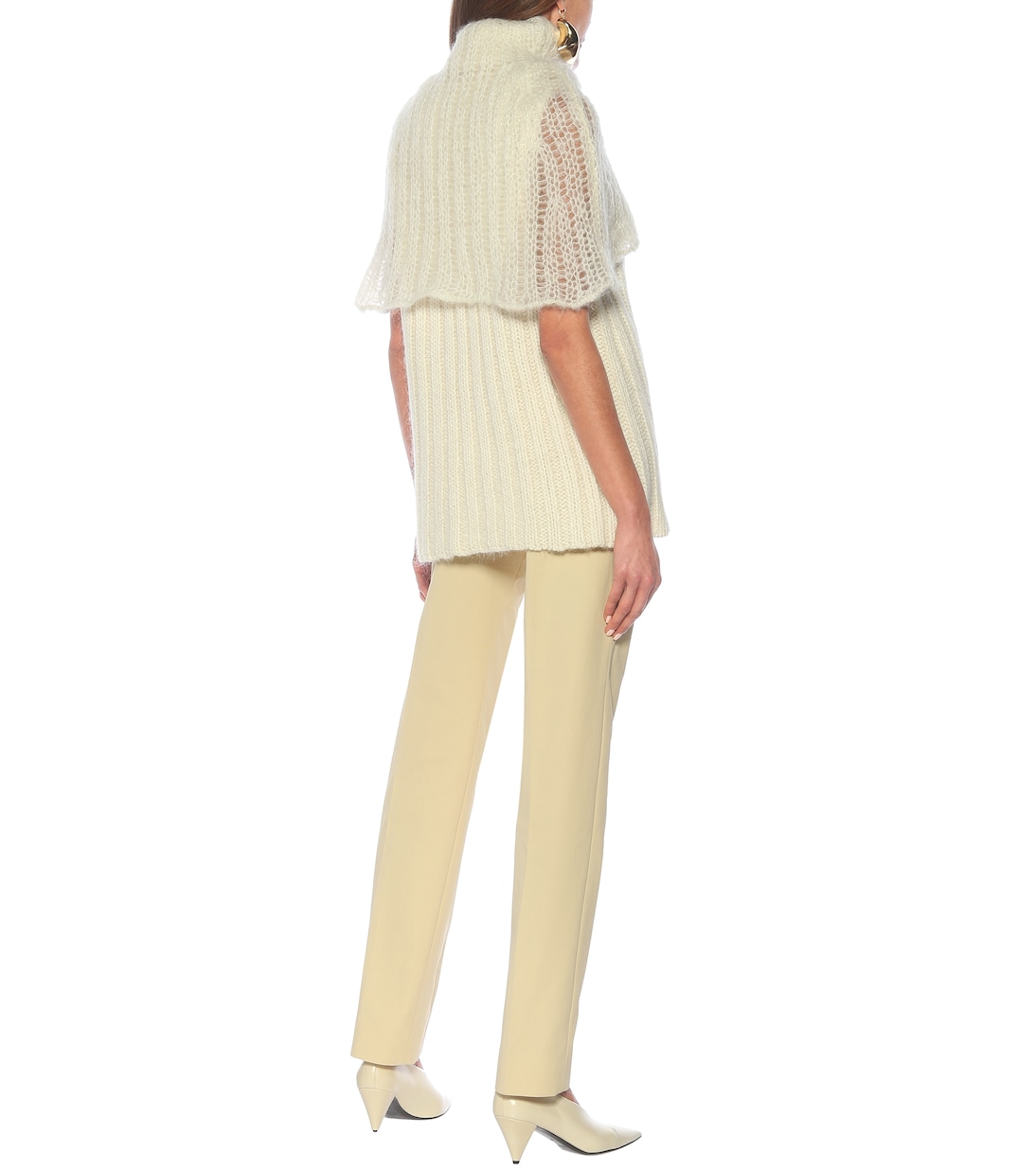 Turtleneck wool-blend sweater | Jil Sander