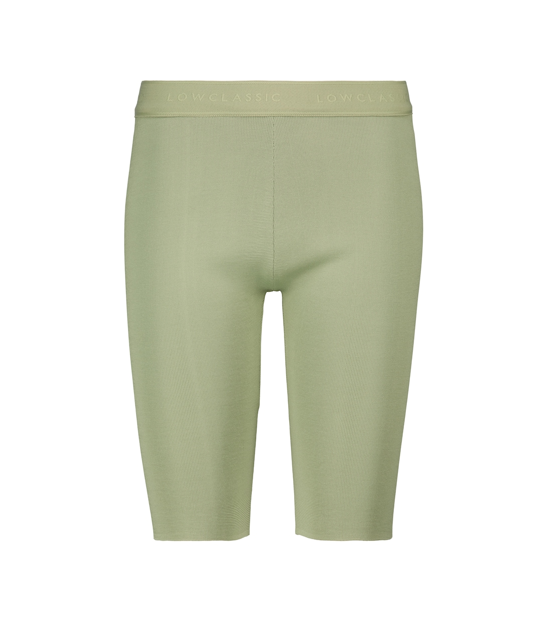 Shorts de punto de tiro alto | LOW CLASSIC