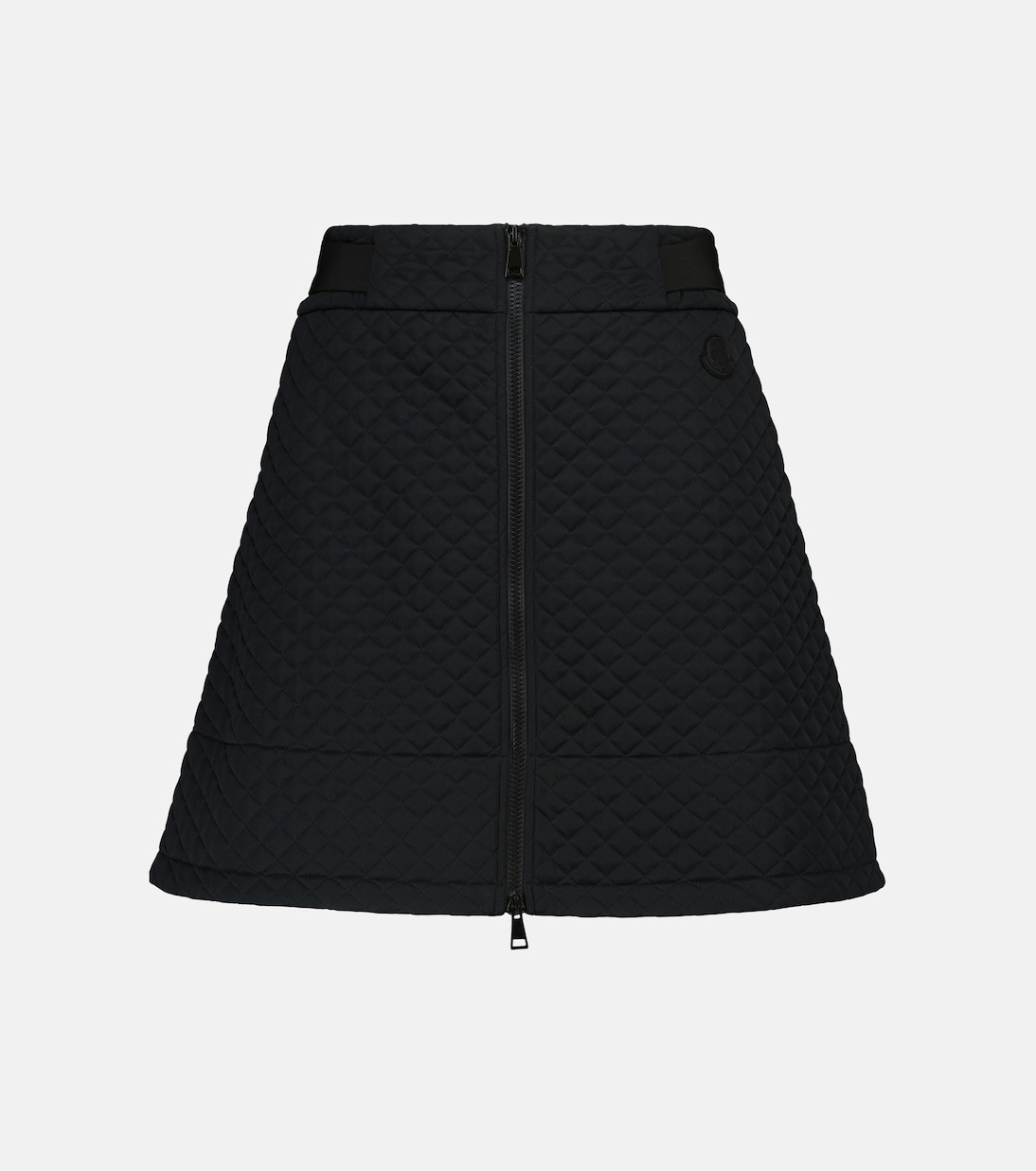 Mini-jupe à taille haute matelassée | Moncler