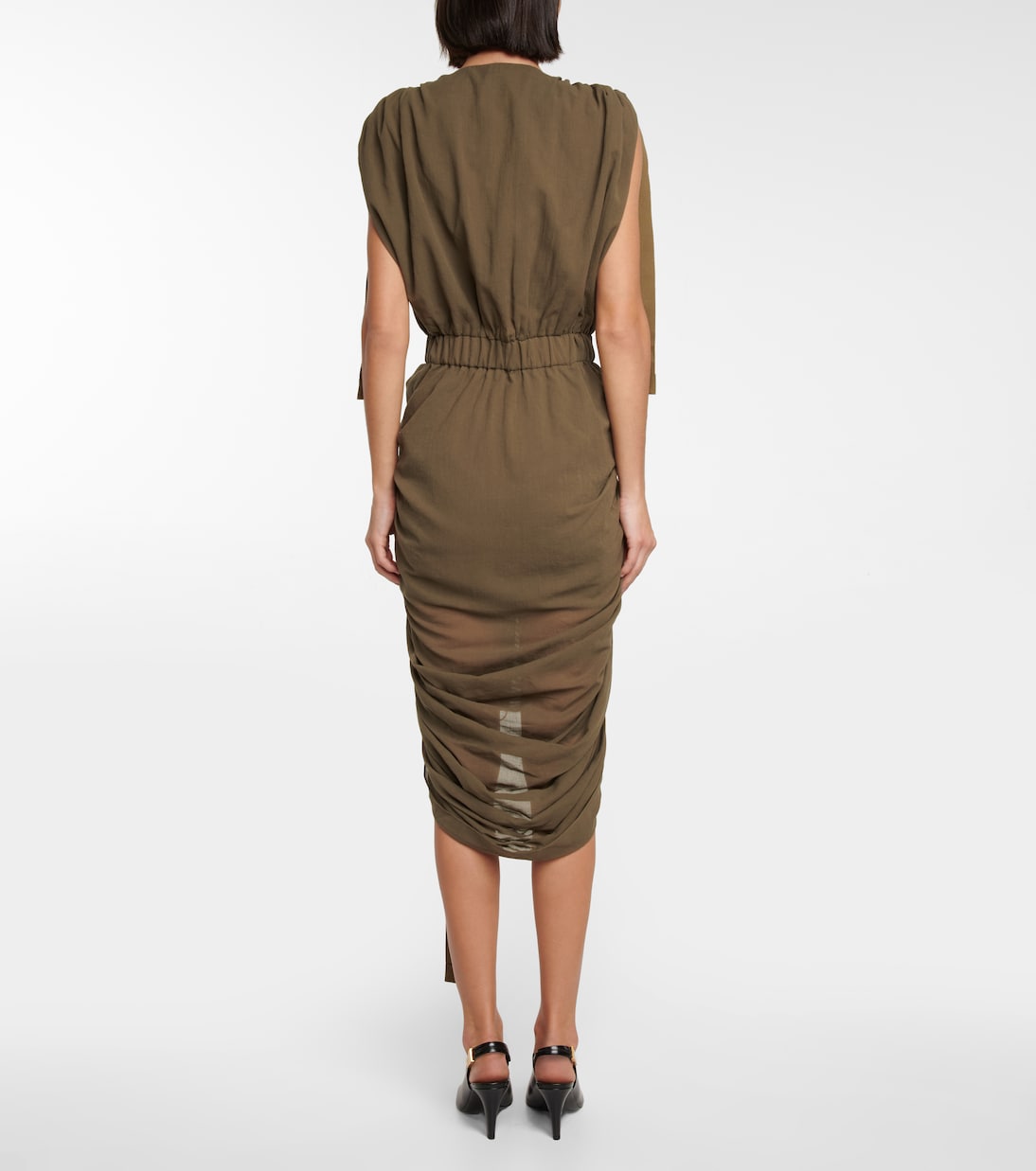 Midikleid aus Baumwoll-Jersey | Balmain