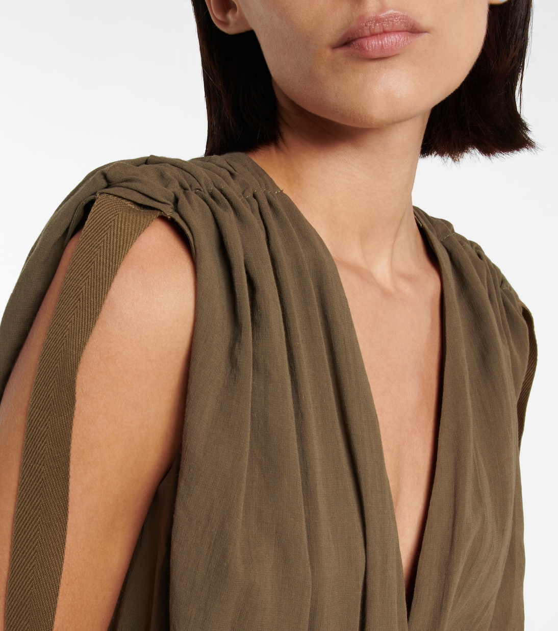 Midikleid aus Baumwoll-Jersey | Balmain