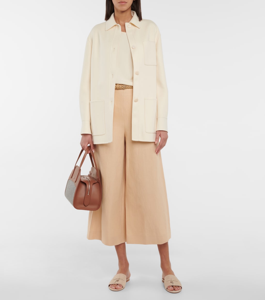 Pantalones anchos Balys de lana | Loro Piana