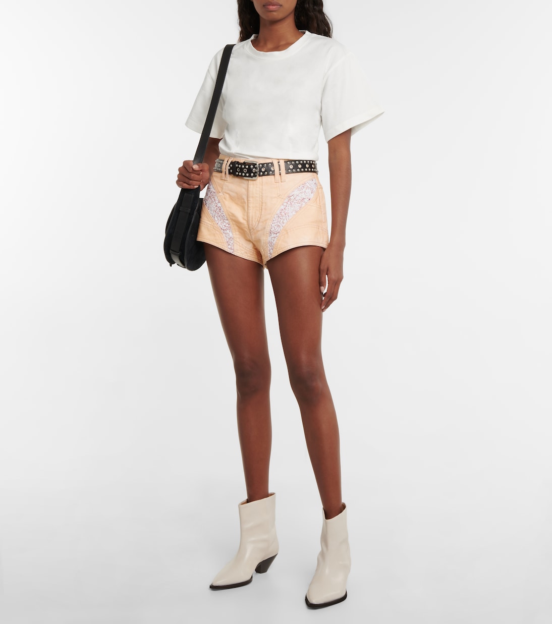 Neida embroidered denim shorts | Isabel Marant