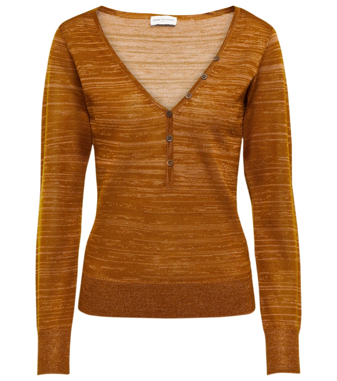 Top in misto lana lamé | Dries Van Noten